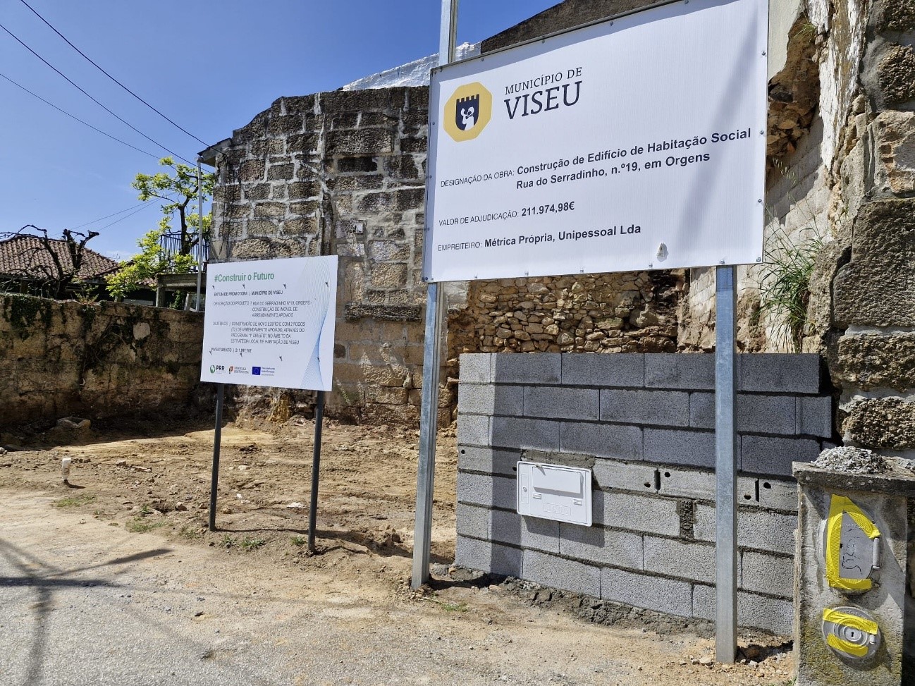 Construção de Habitação Social em Orgens– Município de Viseu (2026)